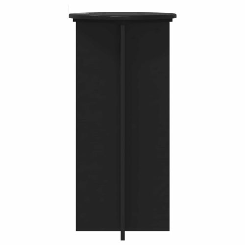 Стойка за растения 2 pcs Черно 40 x 40 x 80 cm