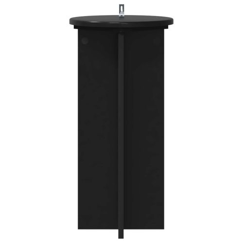 Стойка за растения 2 pcs Черно 29,5 x 29,5 x 60 см