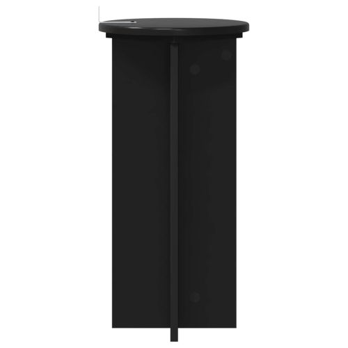 Стойка за растения 2 pcs Черно 29,5 x 29,5 x 60 см