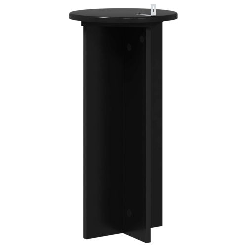 Стойка за растения 2 pcs Черно 29,5 x 29,5 x 60 см