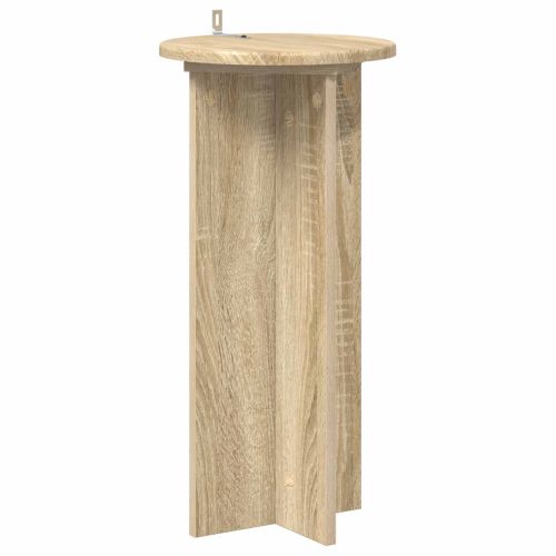 Стойка за растения 2 pcs Дъб сонома 29,5 x 29,5 x 60 см