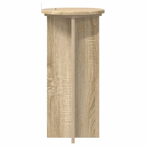 Стойка за растения 2 pcs Дъб сонома 29,5 x 29,5 x 60 см