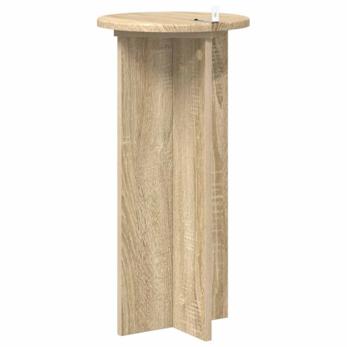 Стойка за растения 2 pcs Дъб сонома 29,5 x 29,5 x 60 см