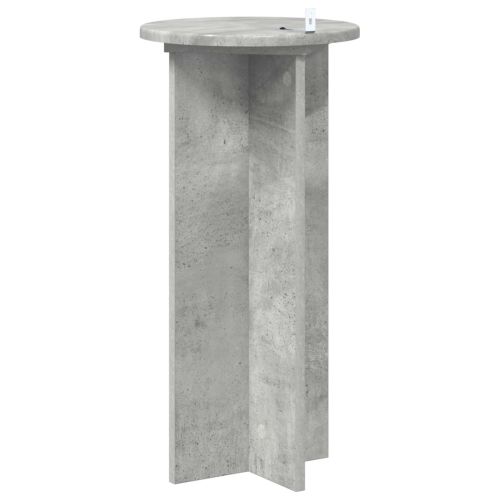 Стойка за растения 2 pcs Бетонно сиво 29,5 x 29,5 x 60 см