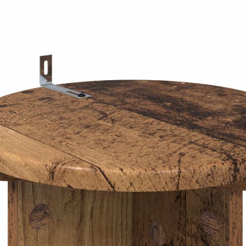 Стойка за растения 2 pcs Старо дърво 29,5 x 29,5 x 60 см