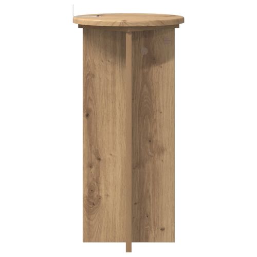 Стойка за растения 2 pcs Дъб артизан 29,5 x 29,5 x 60 см