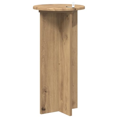 Стойка за растения 2 pcs Дъб артизан 29,5 x 29,5 x 60 см