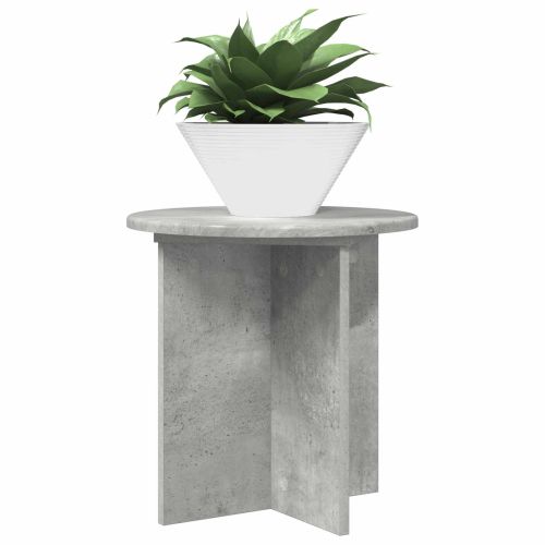 Стойка за растения 2 pcs Бетонно сиво 40 x 40 x 40 cm