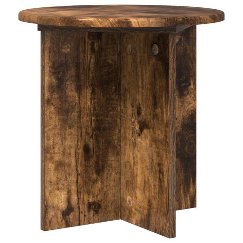 Стойка за растения 2 pcs Опушен дъб 40 x 40 x 40 cm