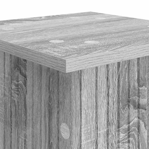 Стойка за растения Сива сонома 30,5 x 30 x 80,5 см