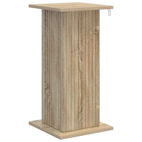 Стойка за растения 2 pcs Дъб сонома 30,5 x 30 x 60,5 см