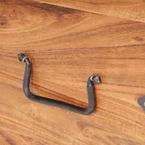 Ракла, 40x40x40 см, акациево дърво масив