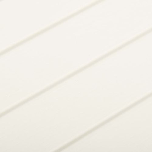 Градинска маса, бяла, 53x53x40 см, пластмаса