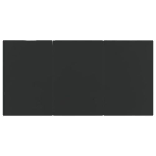 Градински трапезен комплект 5 части с възглавници сив полиратан