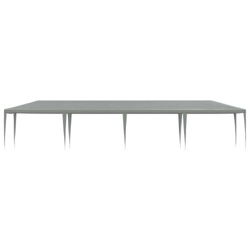 Парти шатър Светлосиво 1200 x 300 x 255 см Полиетилен и стомана