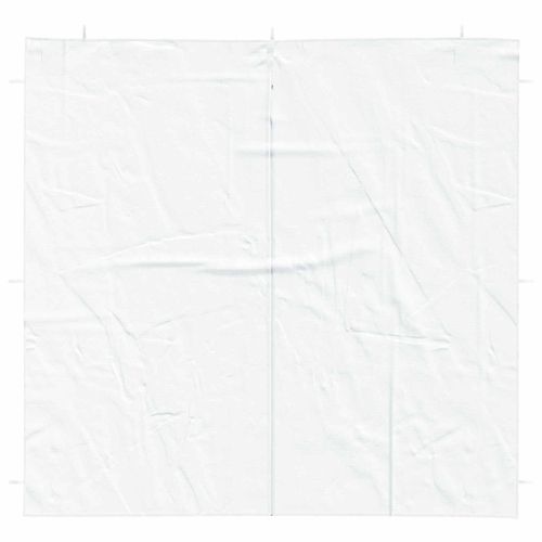 Стена на палатка за парти 2 pcs Бяло 200 x 195 см