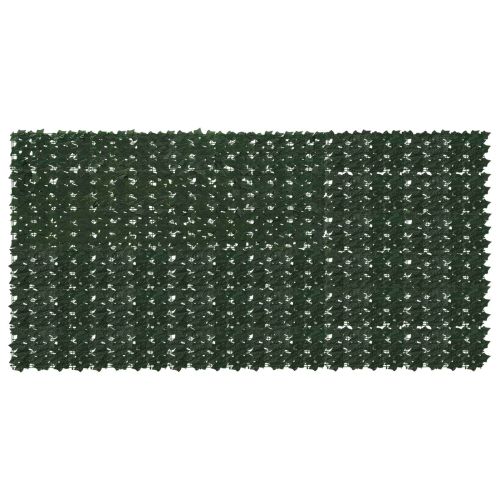 Завеса за балкон с листа Тъмнозелено 300 x 150 cm