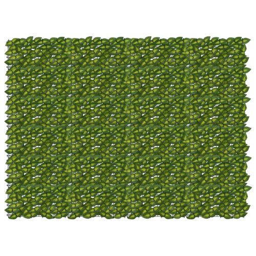 Завеса за балкон с листа Зелен и жълт 200 x 150 cm