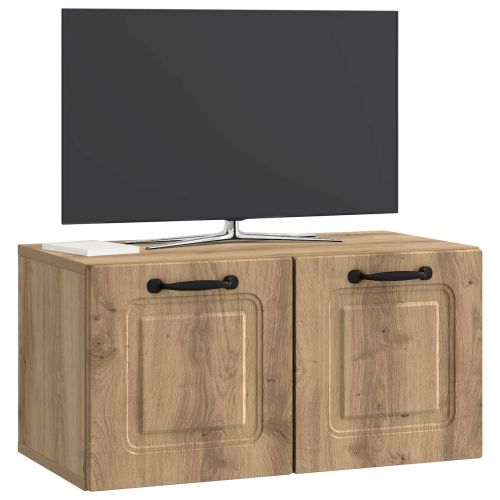 Стенно монтиран ТВ шкаф Дъб артизан 59,5 x 31 x 30 см