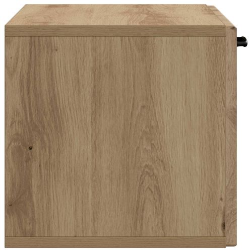 Стенно монтиран ТВ шкаф Дъб артизан 59,5 x 31 x 30 см