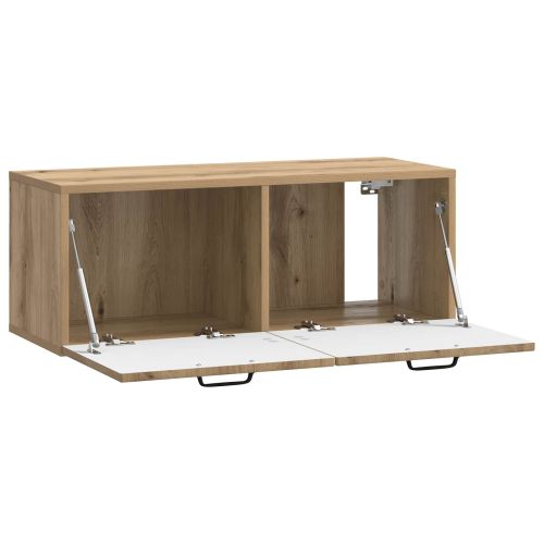 Стенно монтиран ТВ шкаф Дъб артизан 78,5 x 31 x 30 см