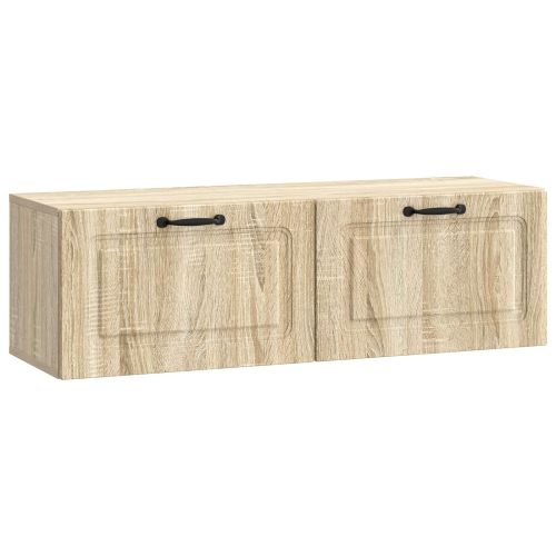 Стенно монтиран ТВ шкаф Дъб сонома 98 x 31 x 30 см