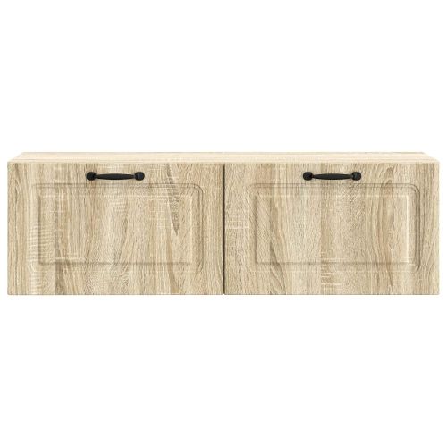 Стенно монтиран ТВ шкаф Дъб сонома 98 x 31 x 30 см