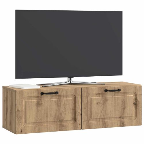 Стенно монтиран ТВ шкаф Дъб артизан 98 x 31 x 30 см