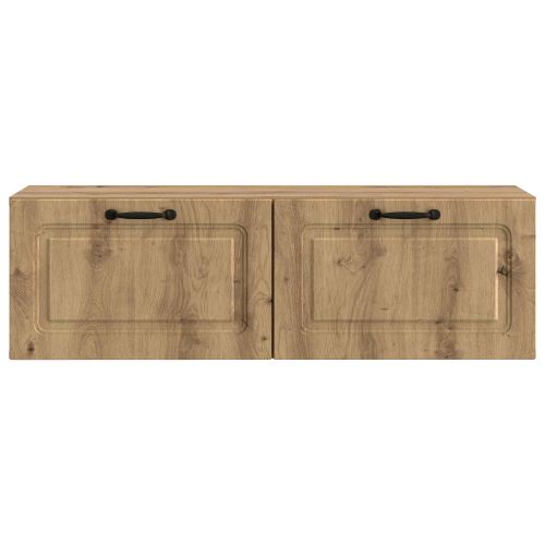 Стенно монтиран ТВ шкаф Дъб артизан 98 x 31 x 30 см