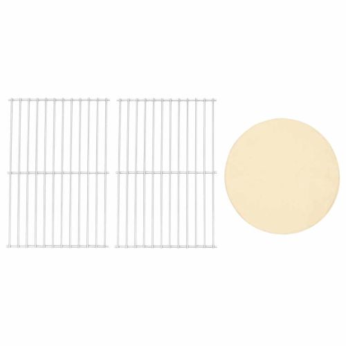 3-в-1 външна пещ за пица и барбекю, черна