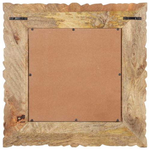 Огледало, 50x50 см, мангово дърво масив