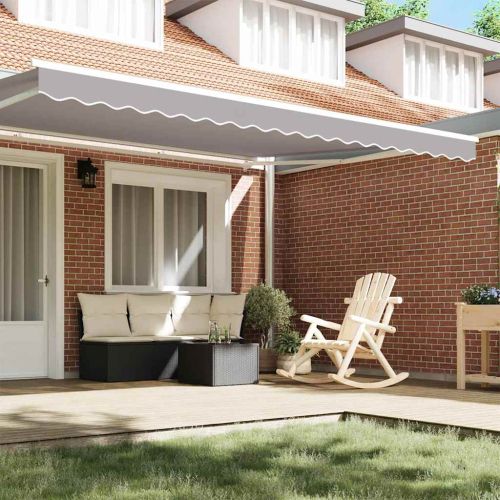 Сенник Валанс Светлосиво 430 x 20 см Платно