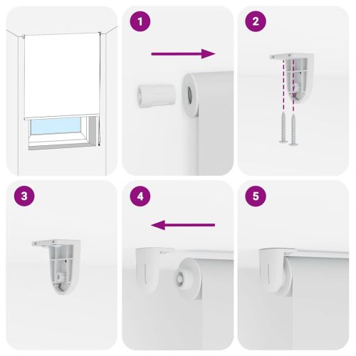 Душ ролетна щора 130x240 см Ширина на плата 126 см