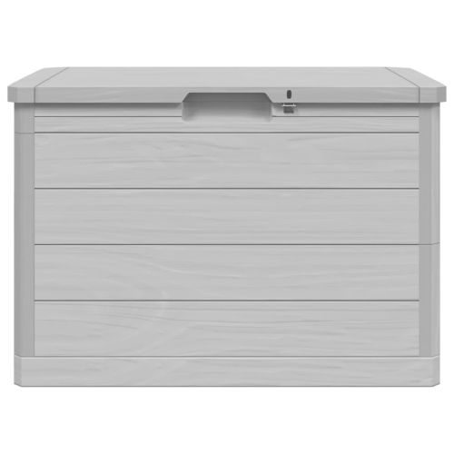 Градинска ракла, сив, 77,5x44,5x53 см, полипропилен