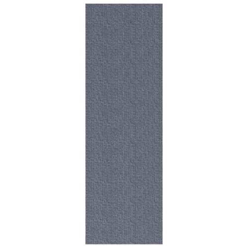 Килим пътека Светлосиво 100 x 250 cm текстил