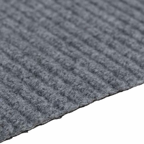 Килим пътека Светлосиво 100 x 250 cm текстил