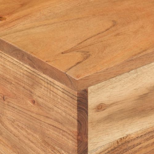 Странична маса, 30x30x33 см, акациево дърво масив