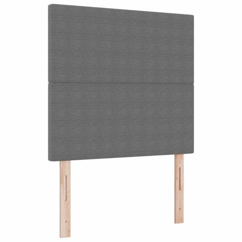 Легло с пружинирана основа Светлосив и бял 100 x 200 cm
