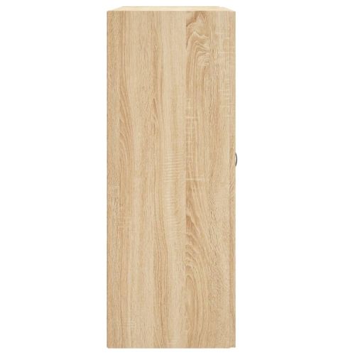 Стенен шкаф дъб сонома 69,5x34x90 см инженерно дърво