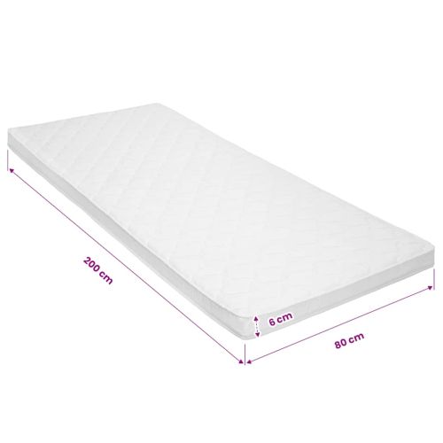 Топ матрак, 80x200 см, ядро от студена пяна, 6 см