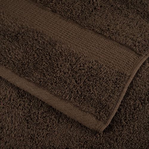 Премиум хавлиени кърпи SOLUND 2 бр кафяви 100x150см 600 gsm