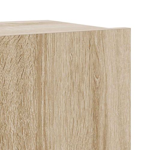 Комплект ТВ шкафове от 8 части, дъб сонома, инженерно дърво