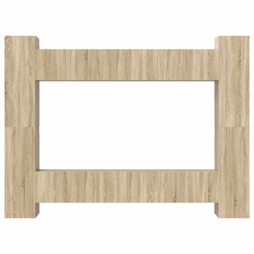 Комплект ТВ шкафове от 10 части, дъб сонома, инженерно дърво