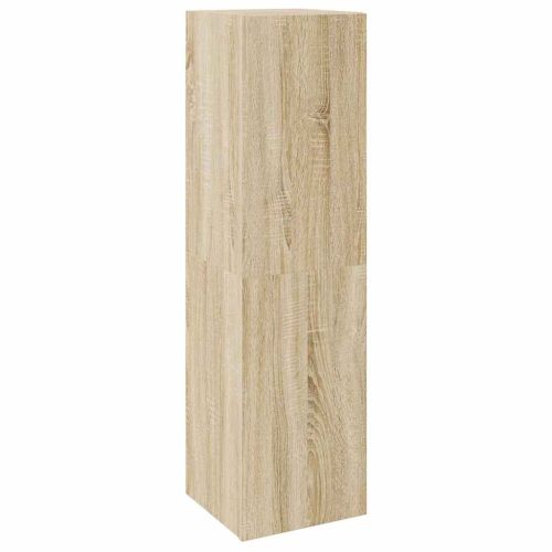 Комплект ТВ шкафове от 8 части, сонома дъб, инженерно дърво