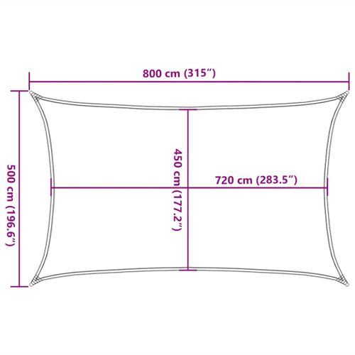Платно-сенник, 160 г/м², таупе, 5x8 м, HDPE
