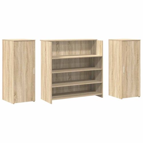 Приемно бюро, дъб сонома, 180x50x103,5 см, инженерно дърво