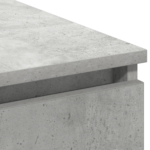 ТВ шкаф Циментено сиво 180 x 38 x 49 см Инженерно дърво