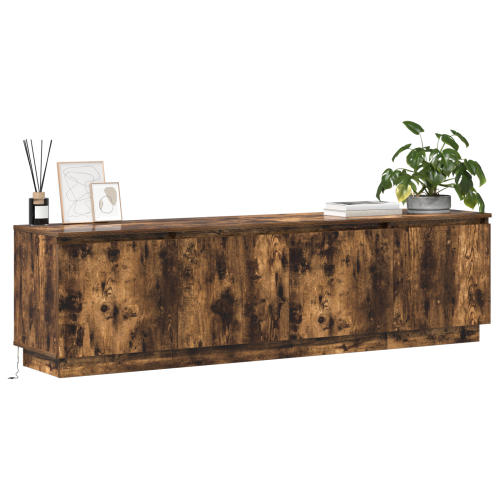 ТВ шкаф Димян дъб 180 x 38 x 49 см Инженерно дърво