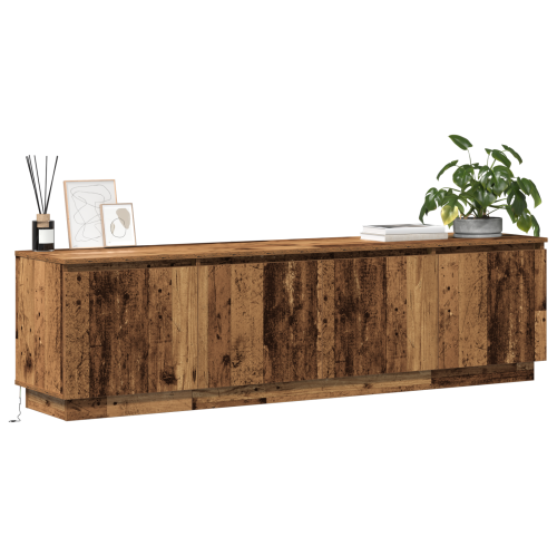 ТВ шкаф Старо дърво 180 x 38 x 49 см Инженерно дърво