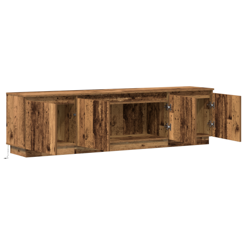 ТВ шкаф Старо дърво 180 x 38 x 49 см Инженерно дърво